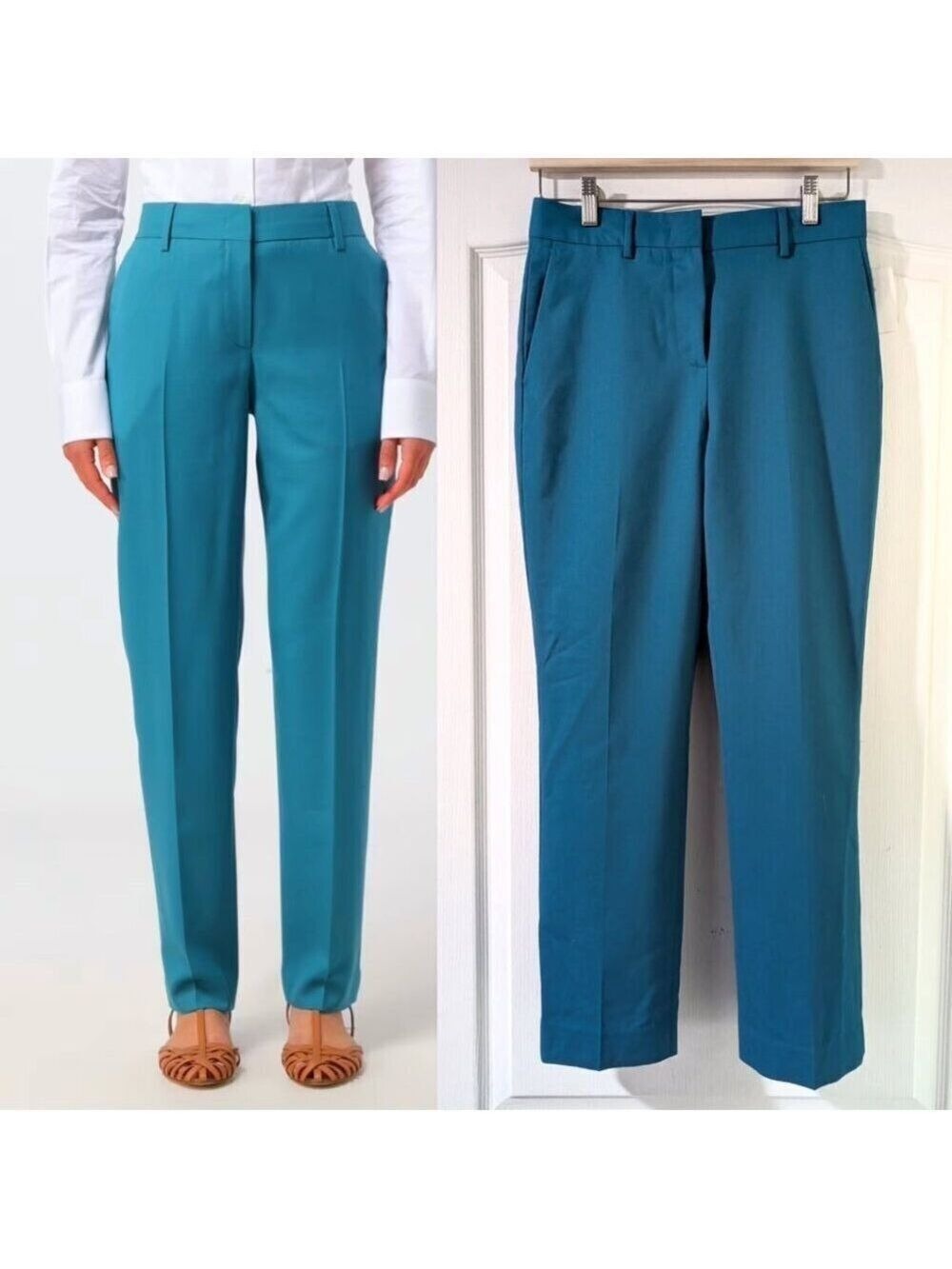 Paul Smith | 'A Suit To Travel In' Slim-Fit Wool Trousers in Teal